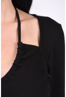 Bluza Dama Only Onlnew Ina Cut Black